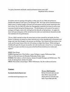 Fly on a Wall Dust House Press Release Page 2